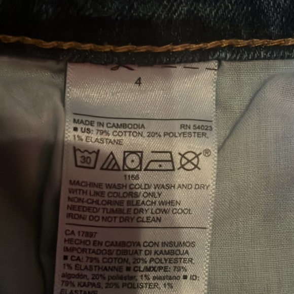 Old Navy denim shirt size 4 - Picture 3 of 3